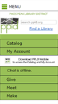 Mobile Screenshot of library.ppld.org